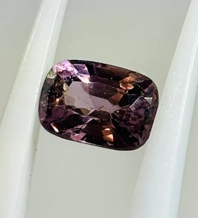 1 pcs Pink, Purple Spinel - 1.21 ct - Antwerp Laboratory for Gemstone Testing (ALGT)
