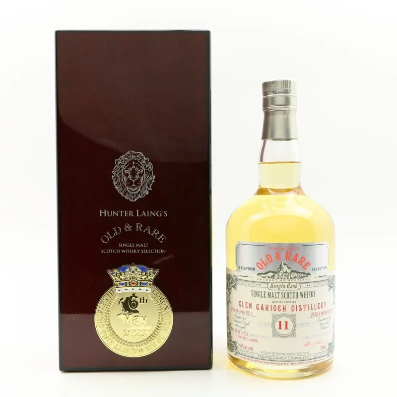 Glen Garioch – 11 Year Old 2011 Hunter Laing Single Cask & Rare King Charles III Coronation