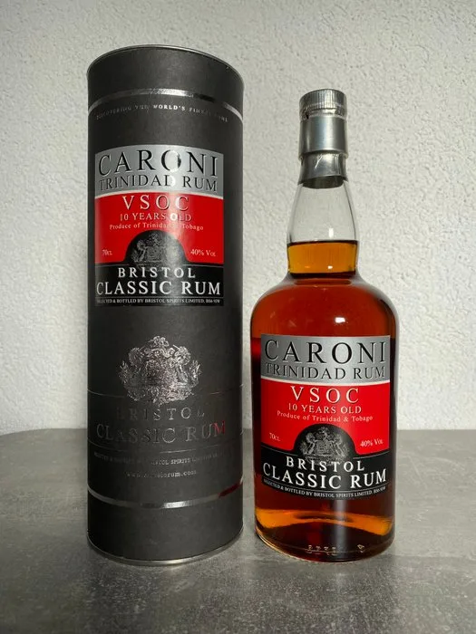 Caroni 10 years old Bristol Classic Rum - VSOC - 700ml