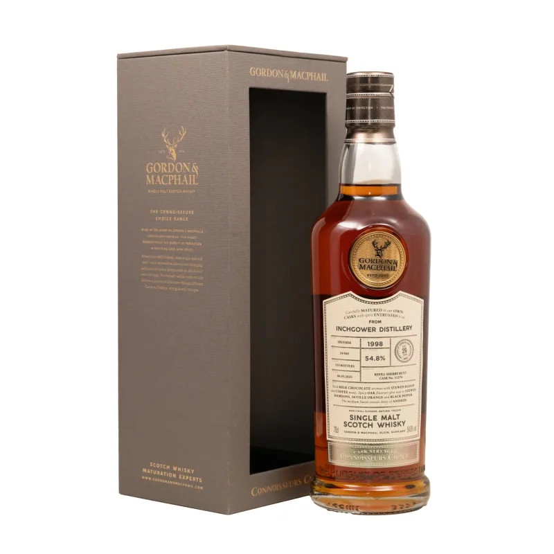 Inchgower – 1998 26 Year Old Refill Sherry Butt #11274