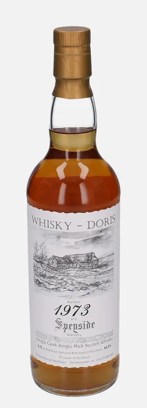 A Speyside Distillery – 1973 43 Year Old Whisky - Doris (70cl, 52.2%)