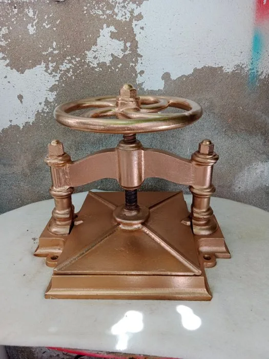 Press - Book Press - Antique press, Flywheel type