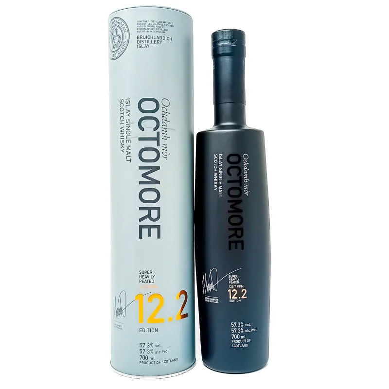 Octomore 12.2 Heavily Peated Single Malt (70cl, 57.3%)