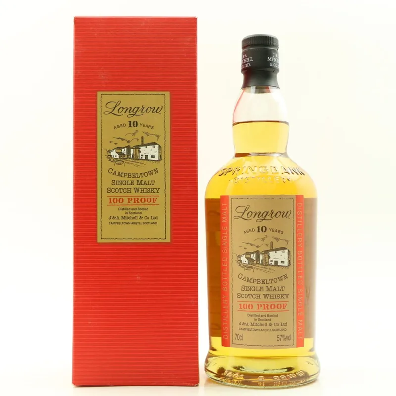 Longrow – 10 Year Old 100º Proof (70cl, 57%)