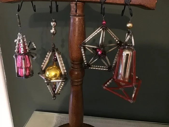 Christmas baubles - Gablonzer - Glass
