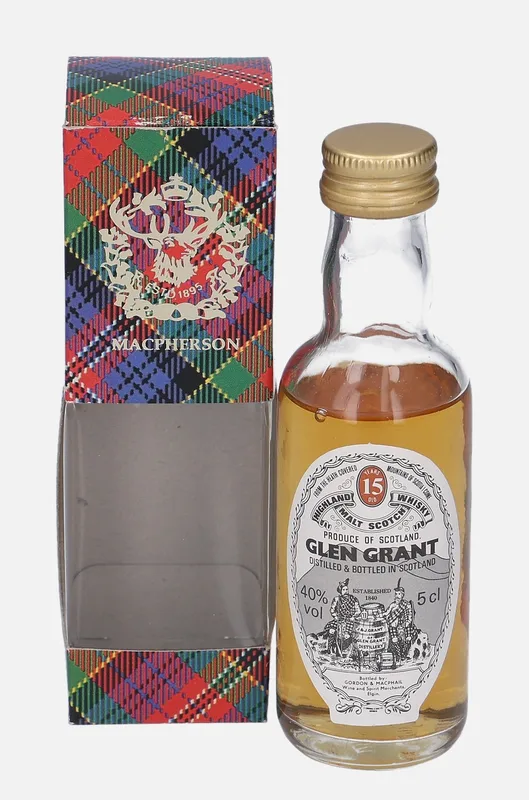 Glen Grant – 15 Year Old Gordon & MacPhail Distillery Labels