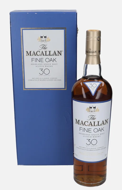 Macallan – 30 Year Old Fine Oak (70cl, 43%)