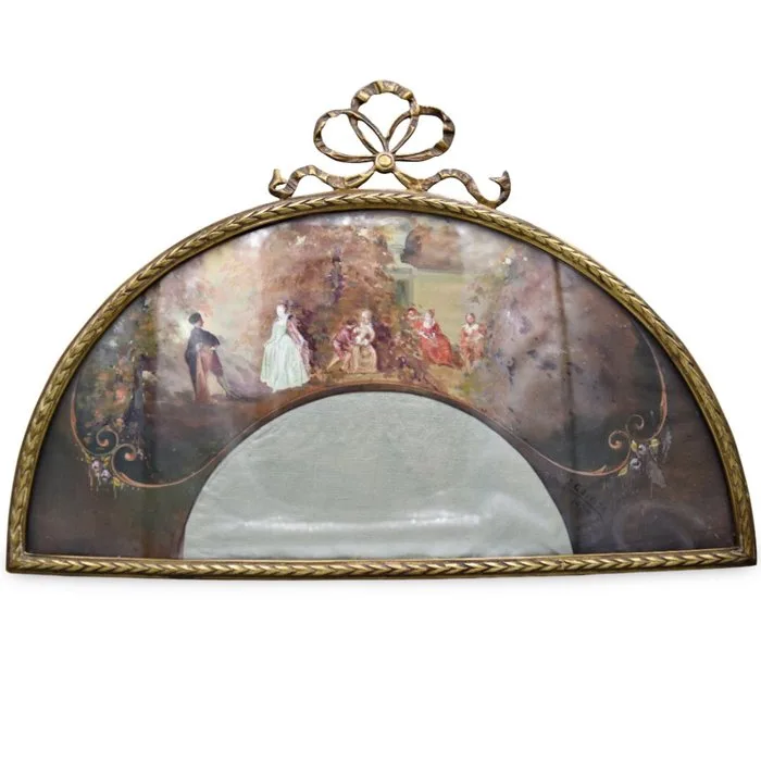 Frame- Abaniquero with paint - "J. Carrión" - Wood