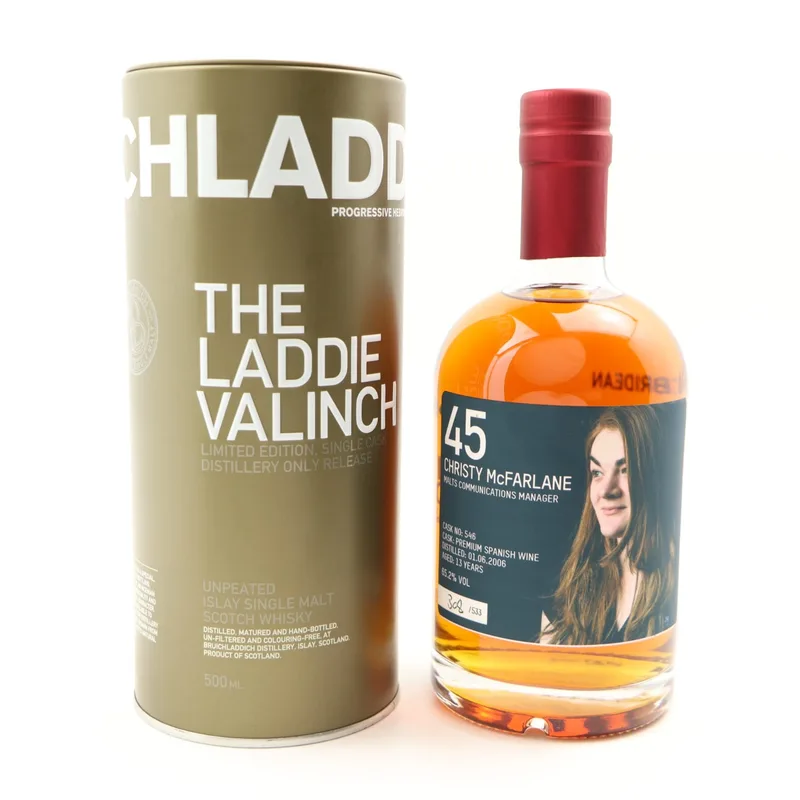 Bruichladdich – Valinch 45 Christy McFarlane 50cl (50cl, 65.2%)