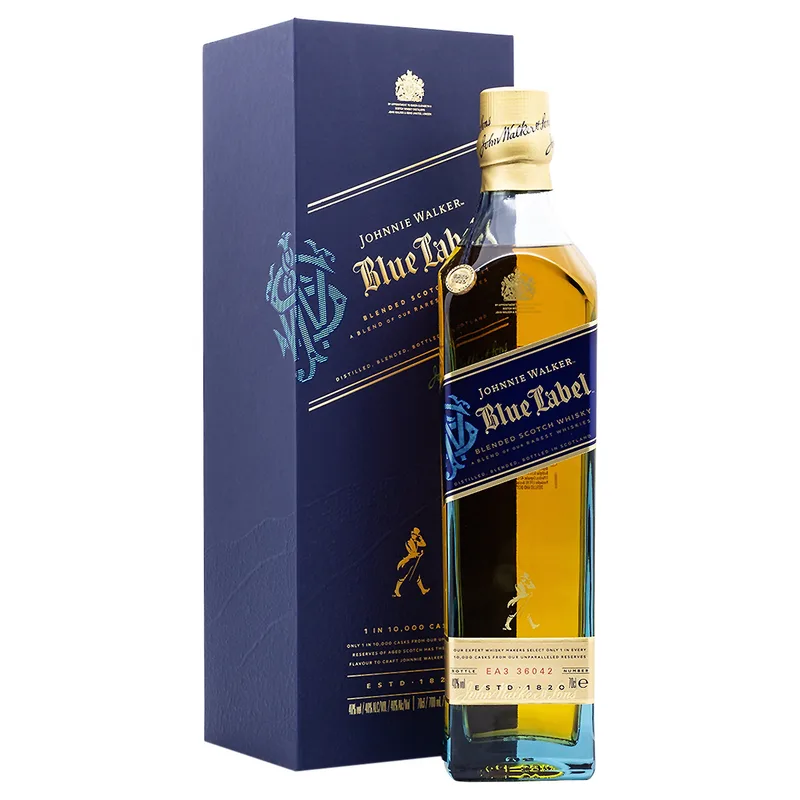 Johnnie Walker Blue Label Blended Scotch Whisky (70cl, 40%)