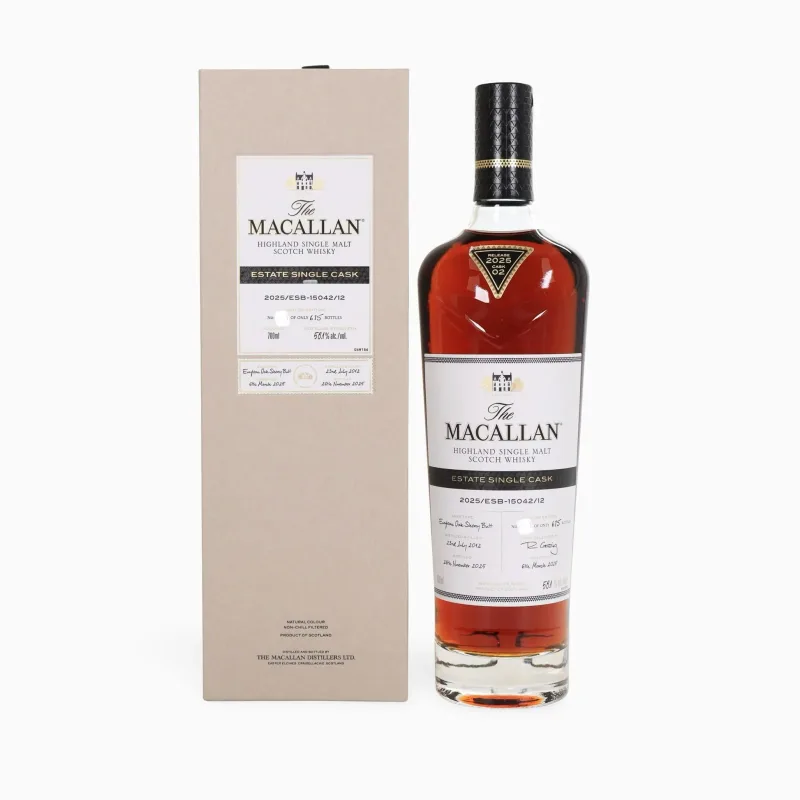 The Macallan – 2012 Estate Single Cask #15042/12 European Oak Sherry Butt (70cl, 58.1%)