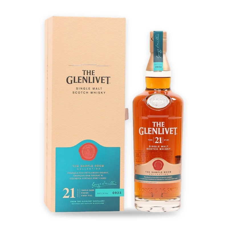 Glenlivet – 21 Year Old - Triple Cask Finish - The Sample Room Collection (75cl)
