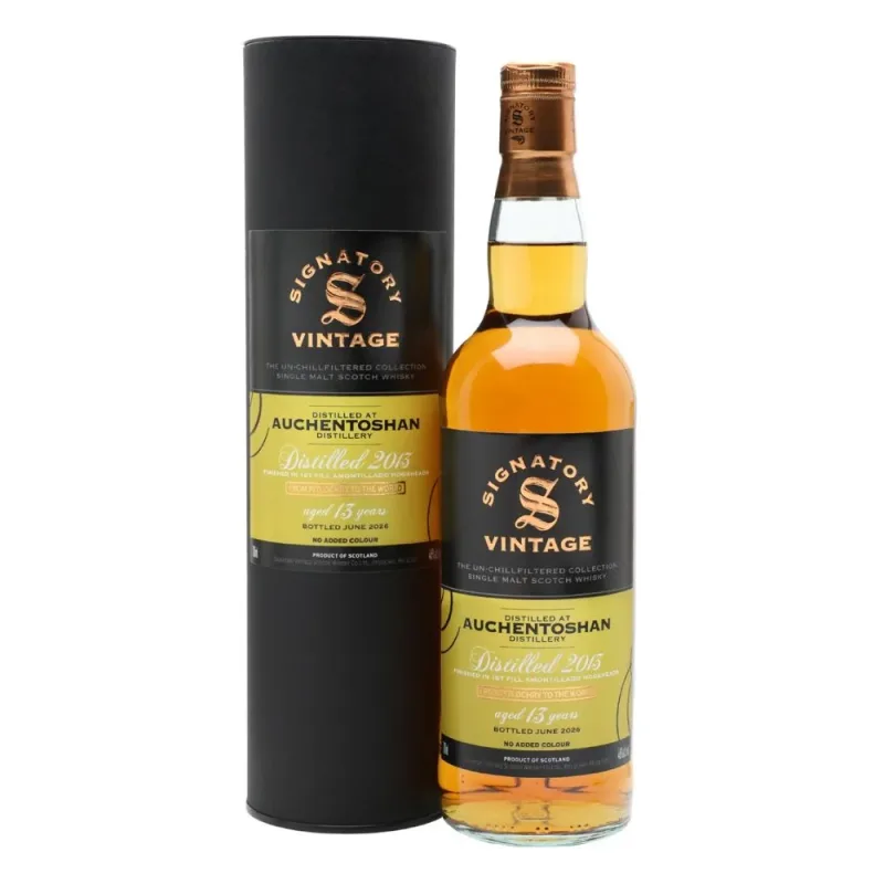 Auchentoshan – 13 Year Old Signatory Vintage Un-Chillfiltered Collection