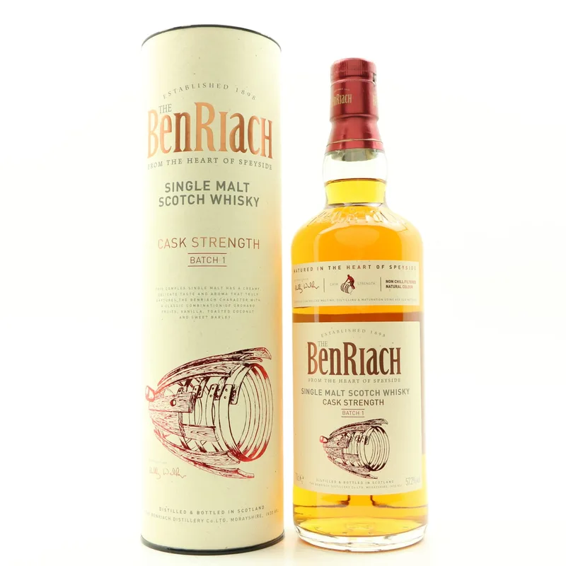 BenRiach – Cask Strength Batch #1 (70cl, 57.2%)