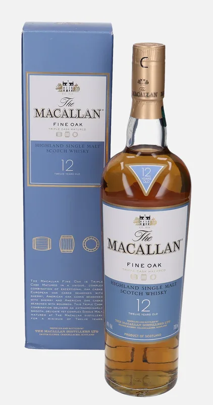 Macallan – 12 Year Old Fine Oak Triple Cask Matured