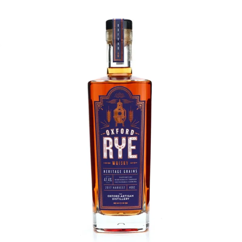 Oxford Artisan Distillery Oxford Rye Whisky, Batch #2 - Distilled 2017 / Bottled 2021
