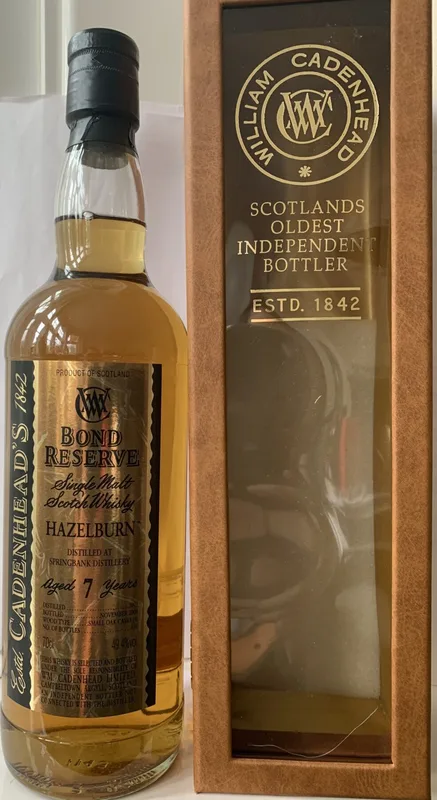 Hazelburn 7 Year Old 2001