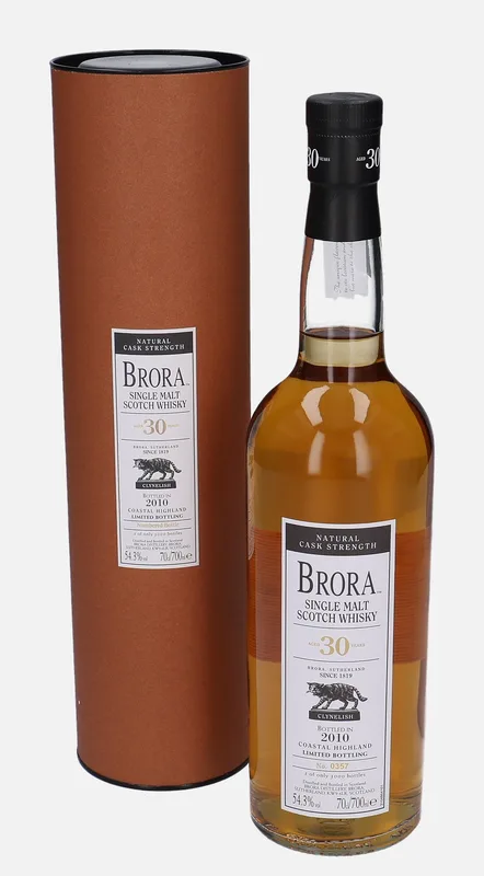 Brora – 30 Year Old (70cl, 54.3%)