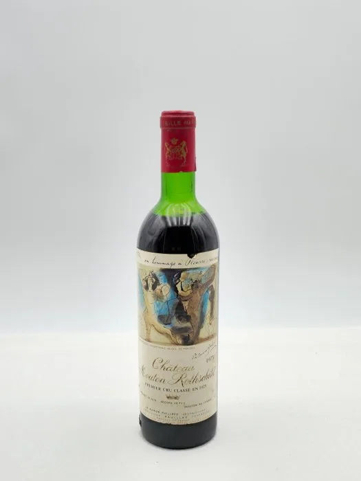 1973 Chateau Mouton Rothschild - Pauillac 1er Grand Cru Classé - 1 Bottle (0.75L)