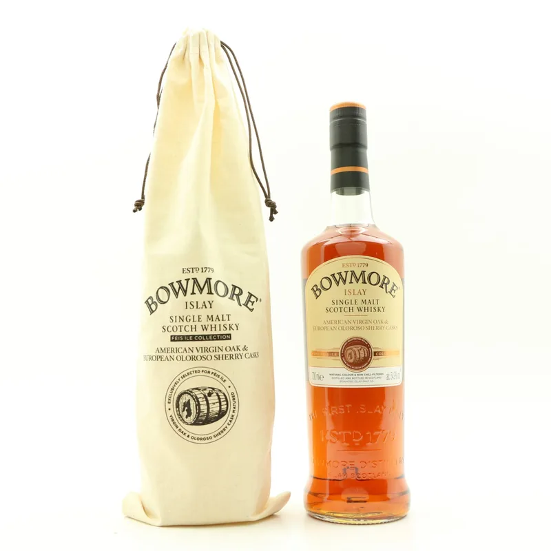 Bowmore – Virgin Oak & Sherry Casks Feis Ile 2016 (70cl, 54.9%)