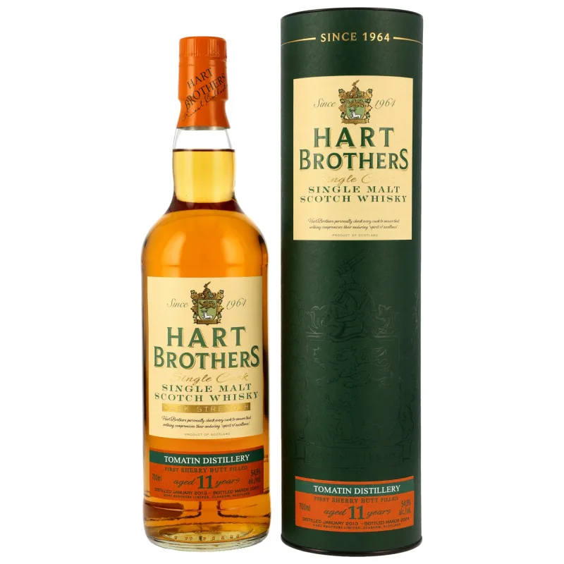 Tomatin 2013/2024 11 Year Old 1st Fill Sherry Butt - Hart Brothers (70cl)
