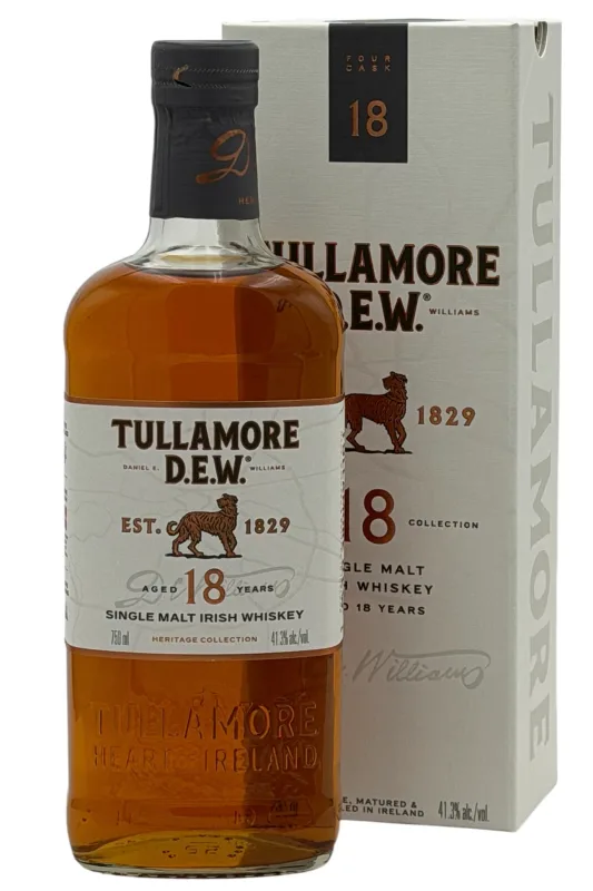 Tullamore – D.E.W. 18 Year Old Irish Whiskey