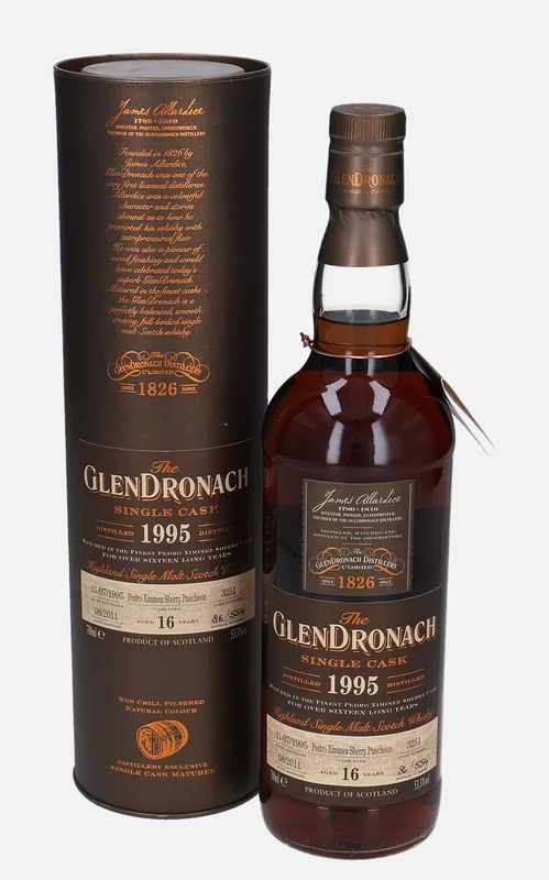 Glendronach – 1995 16 Year Old Single Cask