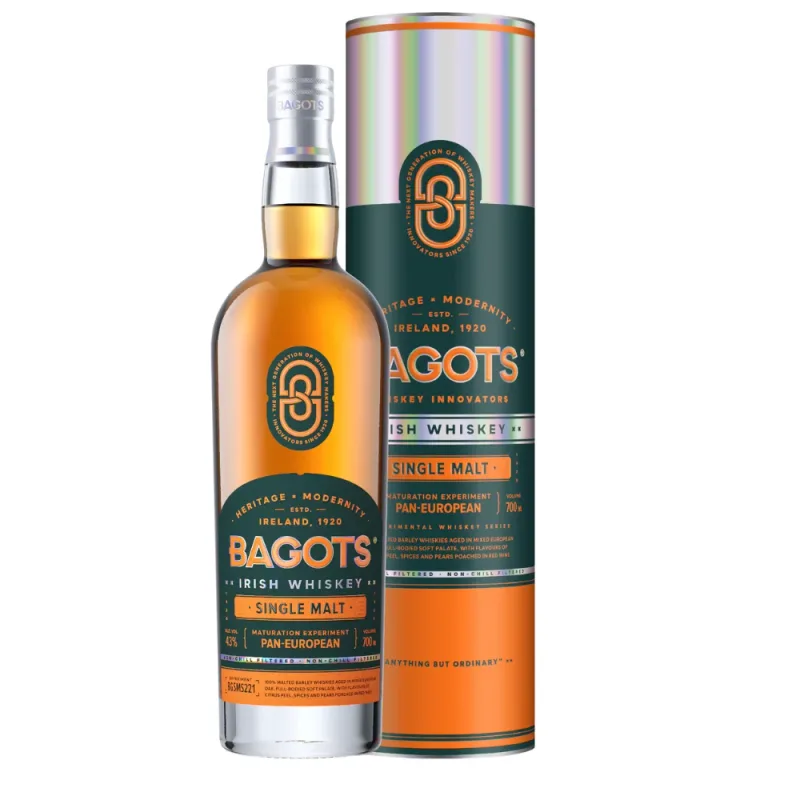 Bagots – Irish Whiskey Single Malt (70cl, 43%)