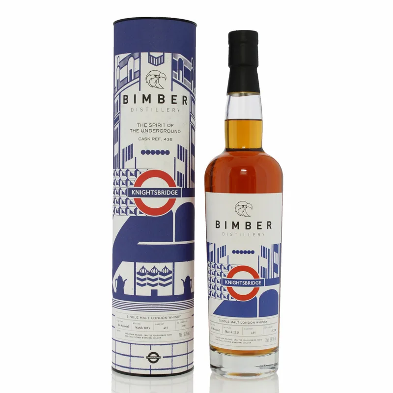 Bimber Single Cask #435 The Spirit of the Underground - Knightsbridge