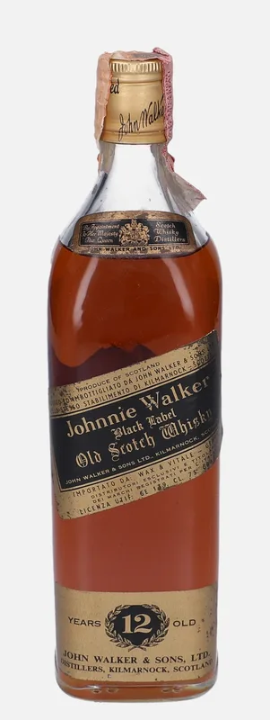 Johnnie Walker – Black Label 12 Year Old (75cl, 40%)