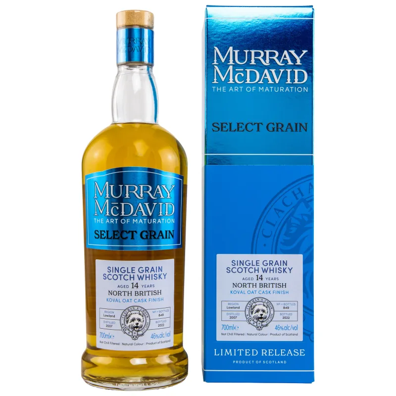 North British – 14 Year Old 2007 1st Fill Koval Oat Cask, Murray McDavid