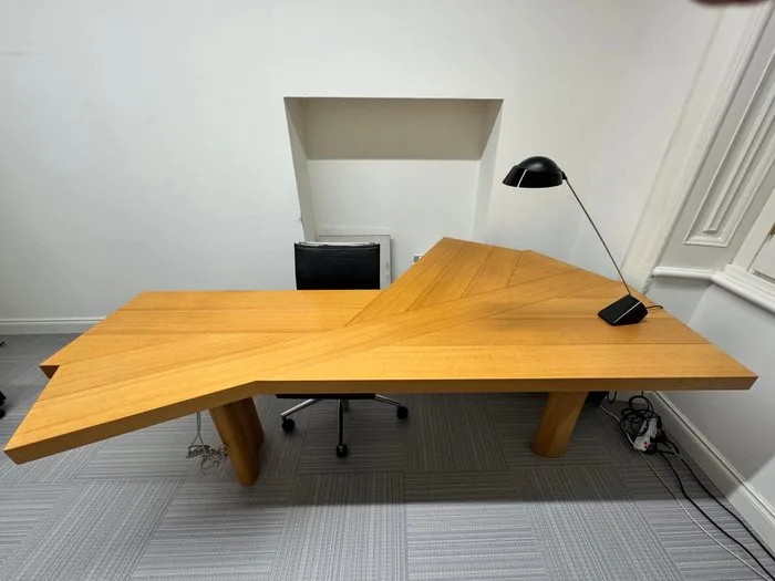 Cassina - Charlotte Perriand - Writing desk - Hardwood - Folding fan