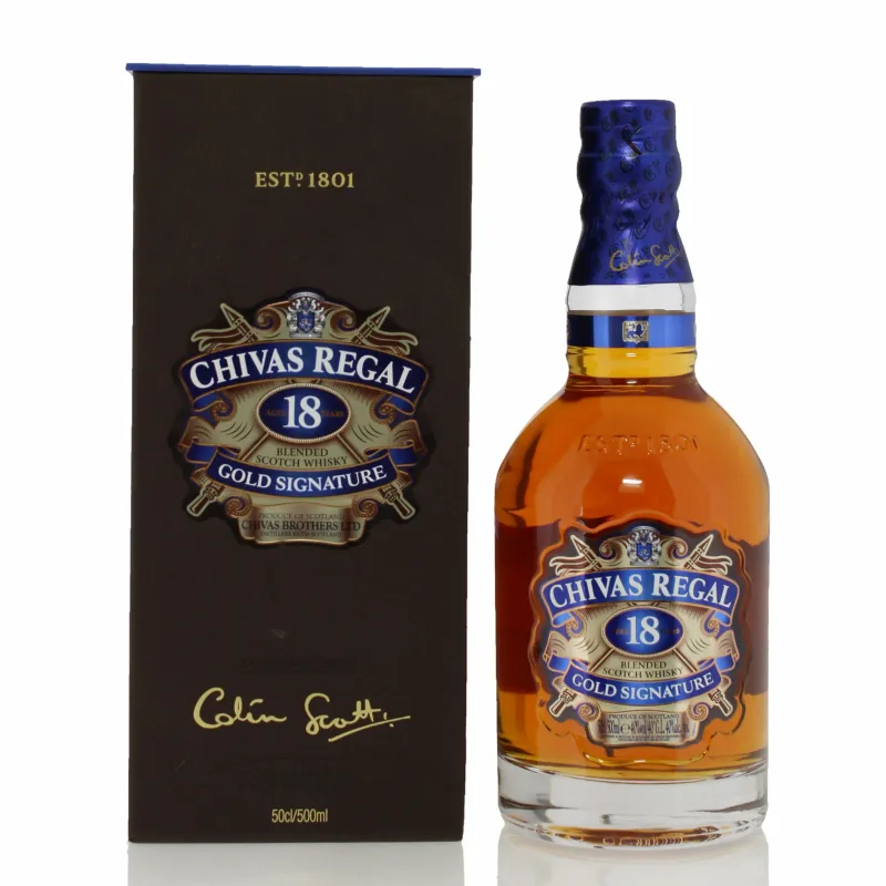 Chivas Regal – 18 Year Old Gold Signature