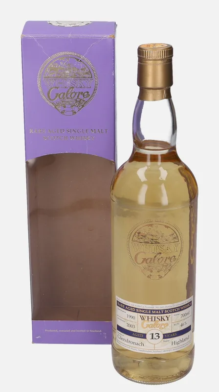 Glendronach – 1990 13 Year Old Whisky Galore (70cl, 46%)