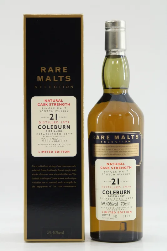 Coleburn – 21 Years Old - 1979 Rare Malts Selection 59.40%