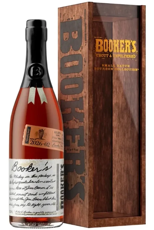 Booker's Bourbon Batch 2026-02 "Milkshake Batch" Kentucky Straight Bourbon Whiskey (75cl, 62.2%)