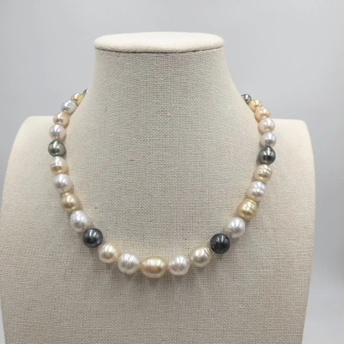 Necklace Silver Pearl - Tahitian & South Sea Pearl