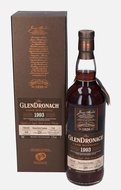 Glendronach – 1993 28 Year Old Cask Bottling