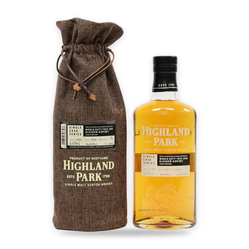 Highland Park – 13 Year Old - Single Cask #6569 - World Duty Free & Glasgow Airport