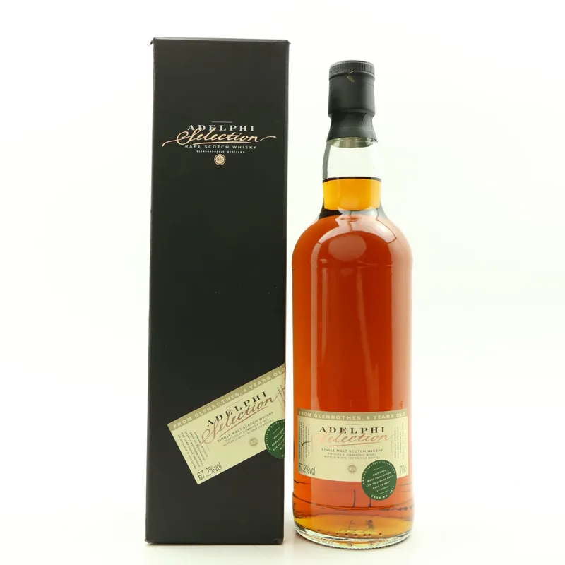 Glenrothes – 2007 6 Year Old Adelphi for Aquavitae die Messe (70cl, 67.2%)
