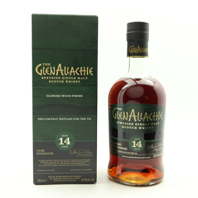 Glenallachie – 14 Year Old Oloroso Finish UK Exclusive (70cl, 55.4%)