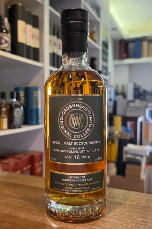 Dufftown – 16 Year Old 2009 Cadenhead's Bourbon Cask