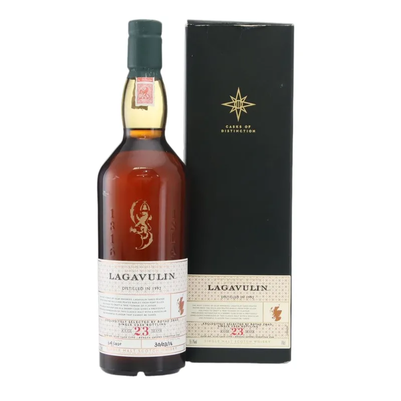 Lagavulin – 1992 Single Cask 23 Year Old - Boyao Zhao Selection