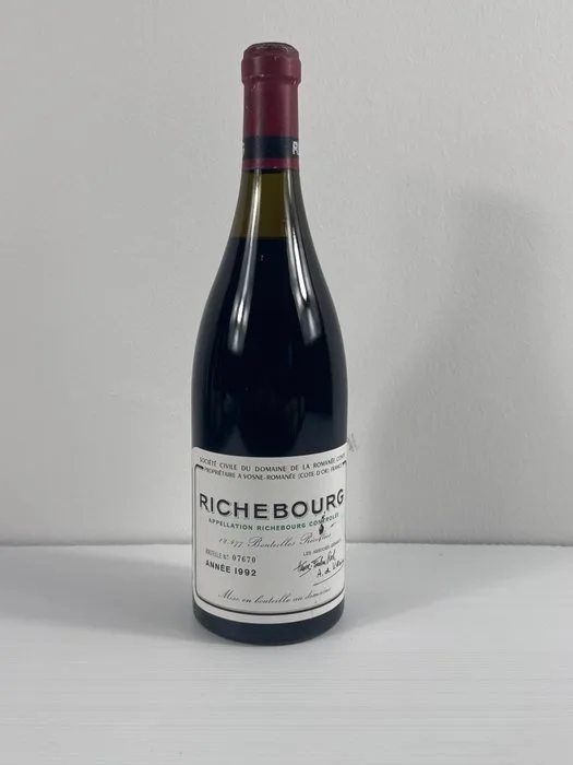 1991 Domaine de la Romanee-Conti Richebourg Grand Cru - Romanée-Conti 1er Grand Cru Classé - 1 Bottle (0.75L)