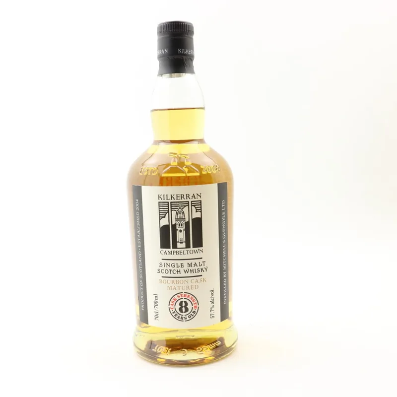 Kilkerran – 8 Year Old Cask Strength Bourbon Cask Matured Batch #12 (70cl, 57.7%)