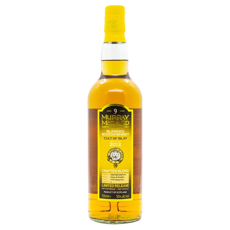 Murray McDavid Cult of Islay Aged 9 Years 2012/2021 Batch 3 Blended Scotch Whisky (70cl, 50%)