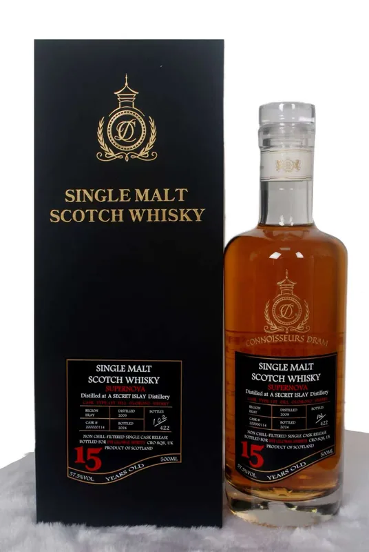 Supernova 15 Year Old 2009 Single Cask 1st Fill Oloroso