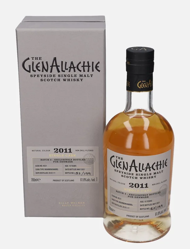 Glenallachie – 2011 10 Year Old Single Cask Batch 3