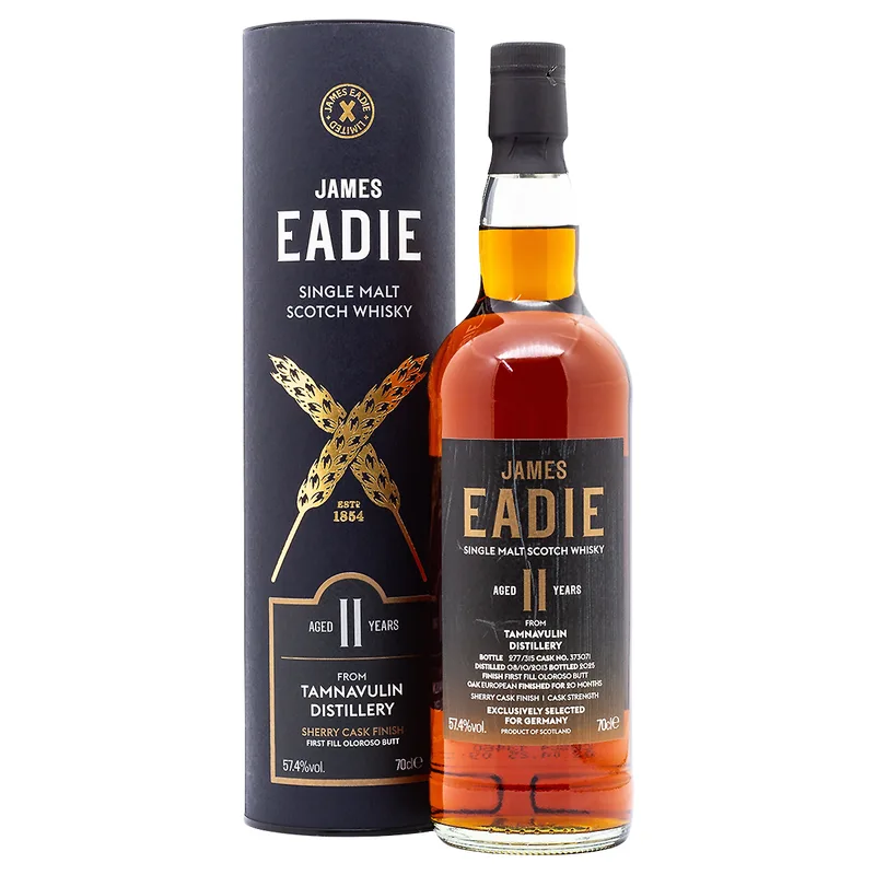 James Eadie Tamnavulin 11 Year Old 2013/2025 Cask 373071 Germany Exclusive (70cl, 57.4%)
