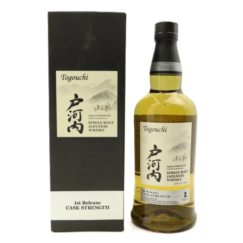 Togouchi Cask Strength 1st Release 3 Year Old Single Cask Japanese Whisky (2021)
